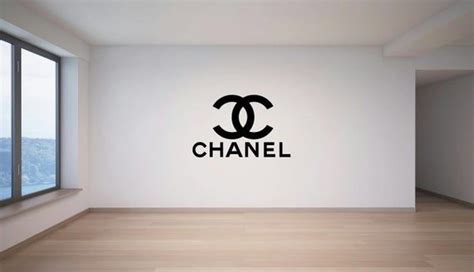 Chanel wall stickers .